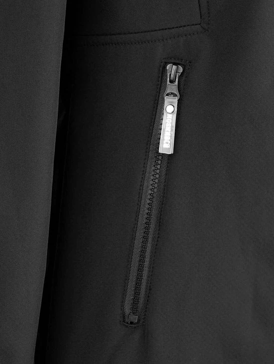 BJØRNSON Signe Softshell Winterjas Parka Dames - Teddy - Maat 48 - Zwart 11 BJØRNSON Signe Softshell Winterjas Parka Dames - Teddy - Maat 48 - Zwart - Afbeelding 9