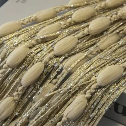 Merkloos Stijvolle Vliegengrodijn - Sier Gordijn - Deurgordijn - Beige - Modern - Ibiza Stijl - 100 *200 Cm -CeLaVi winkel 550x732 51