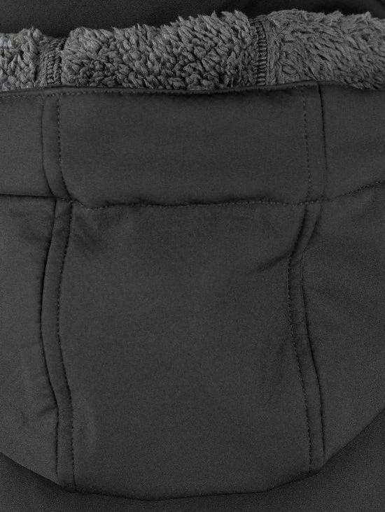 BJØRNSON Signe Softshell Winterjas Parka Dames - Teddy - Maat 48 - Zwart 5 BJØRNSON Signe Softshell Winterjas Parka Dames - Teddy - Maat 48 - Zwart - Afbeelding 3