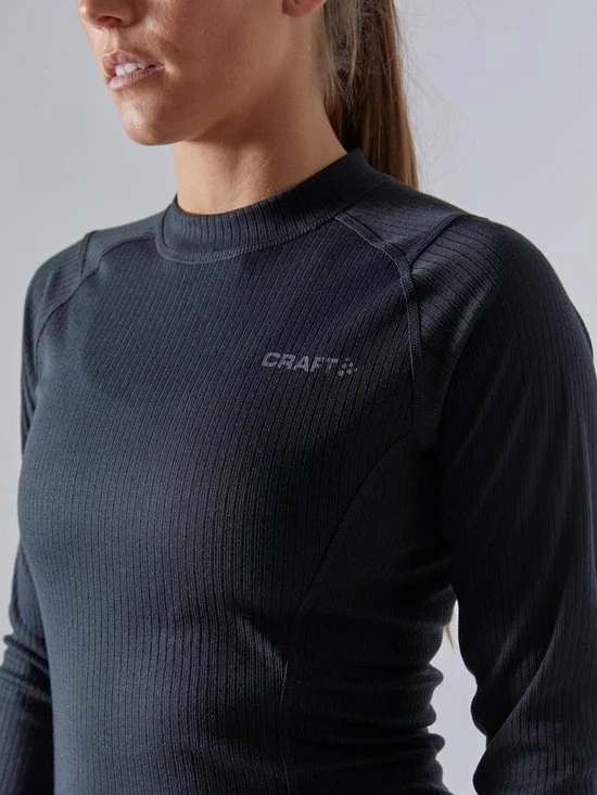 Craft Core Dry Baselayer Thermoset Dames - Zwart - Maat XXL 4 Craft Core Dry Baselayer Thermoset Dames - Zwart - Maat XXL - Afbeelding 2