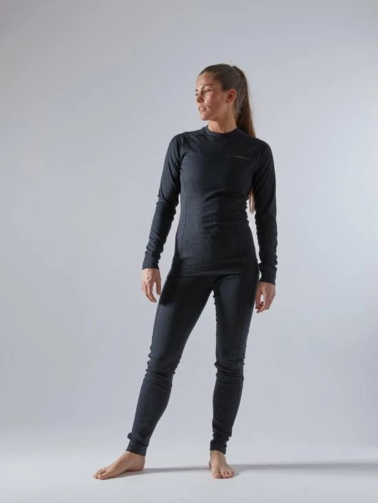 Craft Core Dry Baselayer Thermoset Dames - Zwart - Maat XXL 12 Craft Core Dry Baselayer Thermoset Dames - Zwart - Maat XXL - Afbeelding 10