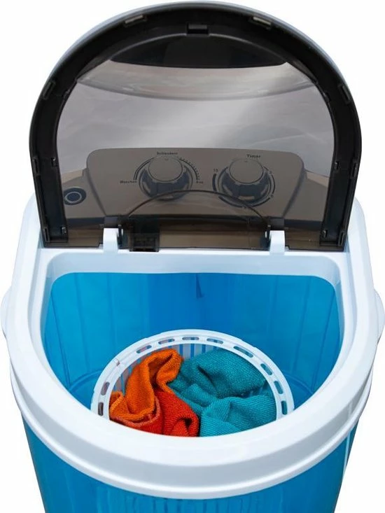 BluMill Wasmachine - Met Centrifuge - Compact - Camping Wasmachine - Duurzame Keuze 10 BluMill Wasmachine - Met Centrifuge - Compact - Camping Wasmachine - Duurzame Keuze - Afbeelding 8