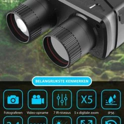 Cofornye Nachtkijker Met Infrarood En Digitale Video Camera | Verrekijker Met Nachtzicht | Inclusief SD Kaart En Batterijen 12 Cofornye Nachtkijker Met Infrarood En Digitale Video Camera | Verrekijker Met Nachtzicht | Inclusief SD Kaart En Batterijen -CeLaVi winkel 550x733 34