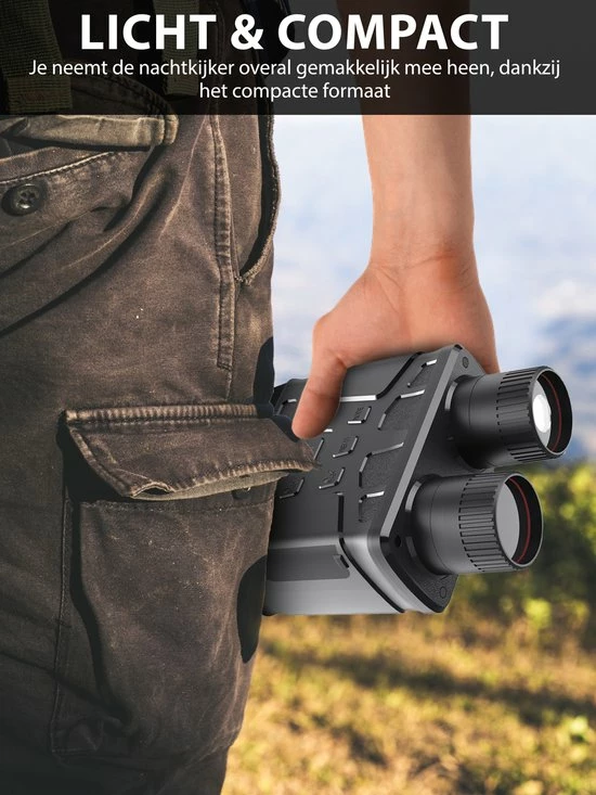 Cofornye Nachtkijker Met Infrarood En Digitale Video Camera | Verrekijker Met Nachtzicht | Inclusief SD Kaart En Batterijen 9 Cofornye Nachtkijker Met Infrarood En Digitale Video Camera | Verrekijker Met Nachtzicht | Inclusief SD Kaart En Batterijen - Afbeelding 7
