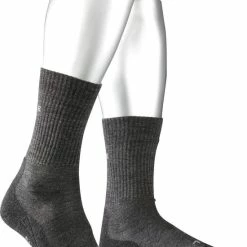 FALKE TK2 Explore Wool Wandelsokken Dikke Versterkte Thermische Sokken Zonder Patroon Met Medium Padding Lang En Warm Voor Wandelen Winter Merinowol Grijs Heren Sportsokken - Maat 44-45 -CeLaVi winkel 550x733 42