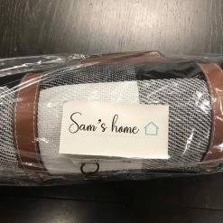 Merkloos Sam's Home XXL Picknick Kleed - Waterdicht - 200 X 200 Cm - Leren Houder - Buitenkleed -CeLaVi winkel 550x733 43