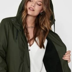 ONLY ONLSALLY RAINCOAT CC OTW Dames Jas - Maat S -CeLaVi winkel 550x733 44