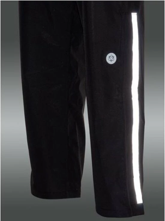 AGU Comfort II Regenbroek II Essential Dames & Heren - Zwart - L - Waterdicht & Ademend 6 AGU Comfort II Regenbroek II Essential Dames & Heren - Zwart - L - Waterdicht & Ademend - Afbeelding 4