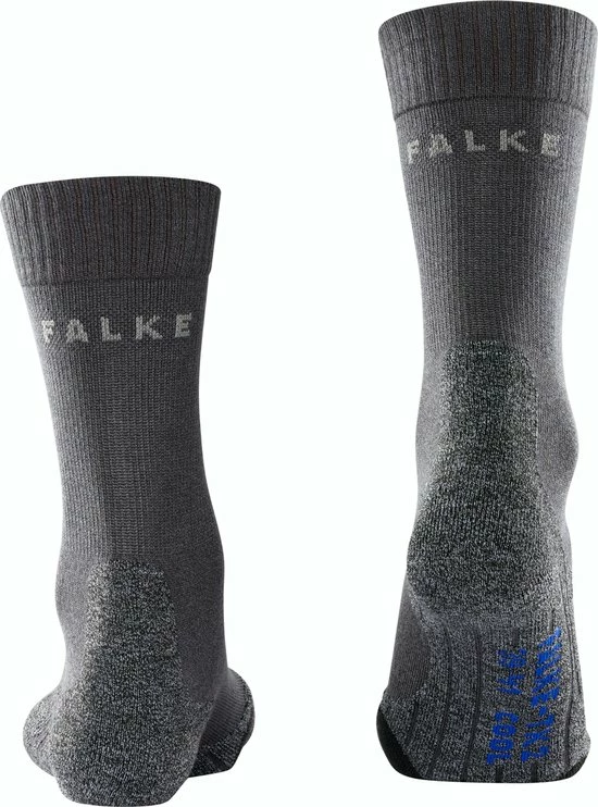 FALKE TK2 Explore Cool Wandelsokken Mid-rise Zacht Thermisch Anti-blaar Antizweet Zonder Motief Met Elastische Boord Verkoelend Duurzaam Ademend Sneldrogend Grijs Heren Sportsokken - Maat 42-43 4 FALKE TK2 Explore Cool Wandelsokken Mid-rise Zacht Thermisch Anti-blaar Antizweet Zonder Motief Met Elastische Boord Verkoelend Duurzaam Ademend Sneldrogend Grijs Heren Sportsokken - Maat 42-43 - Afbeelding 2