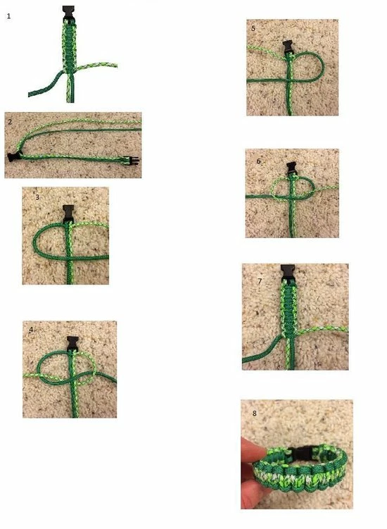 CAMPINGWISE Survival Paracord Armband Met 5 Functies In Zwart 6 CAMPINGWISE Survival Paracord Armband Met 5 Functies In Zwart - Afbeelding 4