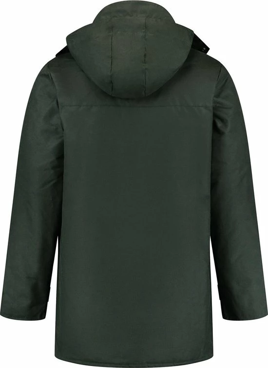 MGO Leisure Wear MGO Leisure William Wax Parka Outdoorjas Heren - Maat XXL 5 MGO Leisure Wear MGO Leisure William Wax Parka Outdoorjas Heren - Maat XXL - Afbeelding 3