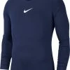 Nike Park Dry First Layer Longsleeve Thermoshirt - Maat S - Mannen - Navy/wit -CeLaVi winkel 550x761