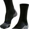 FALKE TK2 Explore Cool Wandelsokken Mid-rise Zacht Thermisch Anti-blaar Antizweet Zonder Motief Met Elastische Boord Verkoelend Duurzaam Ademend Sneldrogend Zwart Dames Sportsokken - Maat 37-38 -CeLaVi winkel 550x766