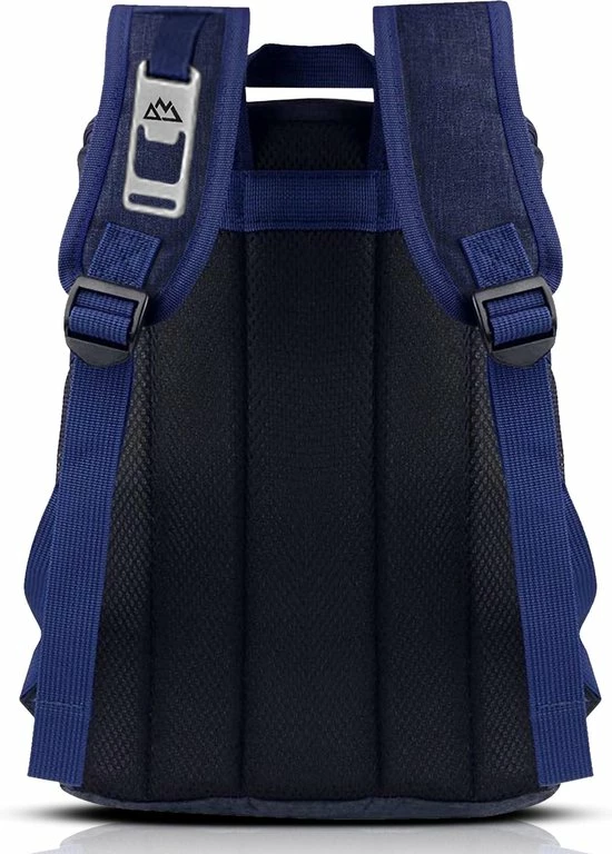 Needventure Koeltas - Lunchtas - Koelrugtas - Picknicktas - 20 Liter - Flessenhouder - Bieropener - Blauw 4 Needventure Koeltas - Lunchtas - Koelrugtas - Picknicktas - 20 Liter - Flessenhouder - Bieropener - Blauw - Afbeelding 2