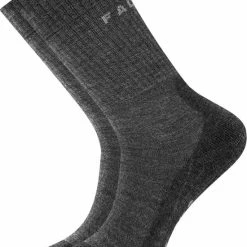 FALKE TK2 Explore Wool Wandelsokken Dikke Versterkte Thermische Sokken Zonder Patroon Met Medium Padding Lang En Warm Voor Wandelen Winter Merinowol Grijs Heren Sportsokken - Maat 44-45 -CeLaVi winkel 550x768 2