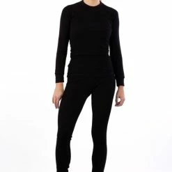 Avento Thermobroek - Vrouwen - Zwart - Maat 36 -CeLaVi winkel 550x768 3