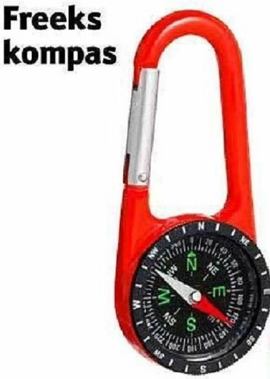 Studio Freek Freeks Kompas Rood Freek Vonk Kompas Op Karabijnhaak 3 Studio Freek Freeks Kompas Rood Freek Vonk Kompas Op Karabijnhaak