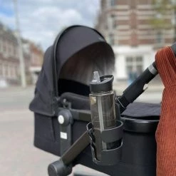 Wattamula - Milieuvriendelijke Waterfles Met Rietje - 750 ML - Taupe Transparant - Drinkfles -CeLaVi winkel 550x772