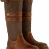 Travelin' Lindau Dames - Leren Outdoorlaars - Waterdicht En Ademend - Laarzen Bruin Leer - Maat 40