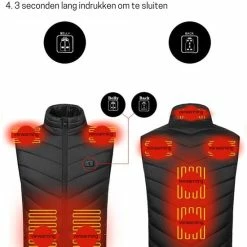 Merkloos Bolture Verwarmde Bodywarmer - Verwarmde Jas - Verwarmd Vest - Elektrische Bodywarmer - Dames En Heren - XL 11 Merkloos Bolture Verwarmde Bodywarmer - Verwarmde Jas - Verwarmd Vest - Elektrische Bodywarmer - Dames En Heren - XL -CeLaVi winkel 550x780 4