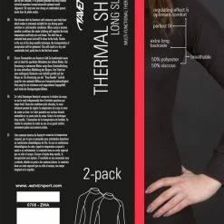 Avento Thermoshirt Lange Mouw Vrouwen - 2-Pack - Zwart - Maat 38 17 Avento Thermoshirt Lange Mouw Vrouwen - 2-Pack - Zwart - Maat 38 -CeLaVi winkel 550x780 7