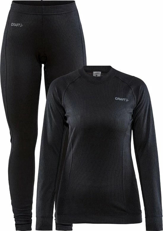 Craft Core Dry Baselayer Thermoset Dames - Zwart - Maat XXL 3 Craft Core Dry Baselayer Thermoset Dames - Zwart - Maat XXL