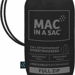 Mac In A Sac Full Zipper Regenbroek - Zwart - Maat M -CeLaVi winkel 550x783 2