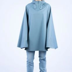 Ralka Regenponcho Senior - Sizzle - Blauw - L/XL -CeLaVi winkel 550x784 2