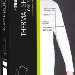 Avento Thermoshirt Kinderen - Wit - Maat 164 -CeLaVi winkel 550x793