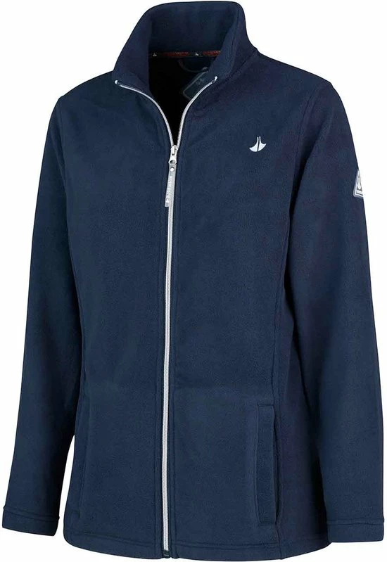 BJØRNSON Jenna Fleece Vest 4 Seizoenen Dames - Rits - Maat 40 - Donkerblauw 4 BJØRNSON Jenna Fleece Vest 4 Seizoenen Dames - Rits - Maat 40 - Donkerblauw - Afbeelding 2