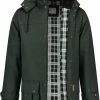 MGO Leisure Wear MGO Leisure William Wax Parka Outdoorjas Heren - Maat XXL