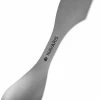 Navaris Spork - Campingbestek Van Titanium - Vork, Mes En Lepel In één - Bestek Voor Onderweg En Op Reis - Lichtgewicht - Inclusief Bewaarzakje -CeLaVi winkel 550x823 3