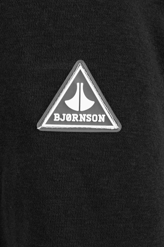 BJØRNSON Sigrid Sweatvest Dames - Teddy Gevoerd - Hoodie - Maat 46 - Zwart 9 BJØRNSON Sigrid Sweatvest Dames - Teddy Gevoerd - Hoodie - Maat 46 - Zwart - Afbeelding 7