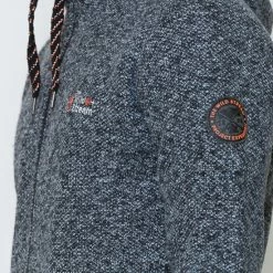 The Wild Stream The Wildstream - Heren Vest - Fleece Gevoerd - Grof Gebreid - Model Italo - Medium Black-Maat XL -CeLaVi winkel 550x825 12