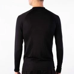 Avento Shirt Base Layer Lange Mouw - Mannen - Zwart - Maat S -CeLaVi winkel 550x825