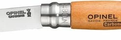 Opinel No.8 Zakmes - Carbonstaal Hout Blister 10 Opinel No.8 Zakmes - Carbonstaal Hout Blister -CeLaVi winkel 550x83