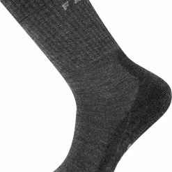 FALKE TK2 Explore Wool Wandelsokken Dikke Versterkte Thermische Sokken Zonder Patroon Met Medium Padding Lang En Warm Voor Wandelen Winter Merinowol Grijs Heren Sportsokken - Maat 44-45 -CeLaVi winkel 550x831 6