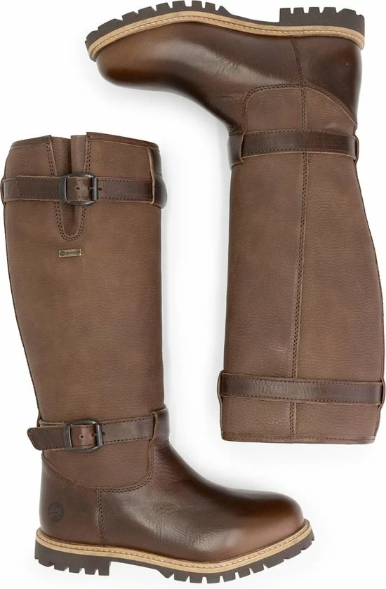 Travelin' Greenland Dames Outdoorlaarzen - Waterdicht En Gevoerde Wandellaars - Donkerbruin Leer - Maat 37 7 Travelin' Greenland Dames Outdoorlaarzen - Waterdicht En Gevoerde Wandellaars - Donkerbruin Leer - Maat 37 - Afbeelding 5