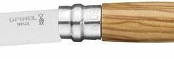 Opinel No.08 Zakmes - RVS - Olijfhout - Houten Kistje -CeLaVi winkel 550x84